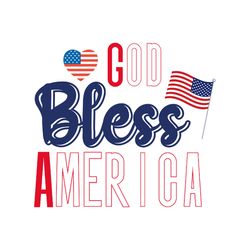 god bless america svg, 4th of july svg, happy 4th of july svg, independence day svg, digital download-1