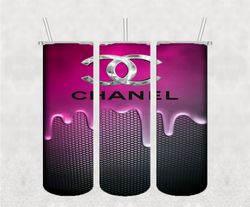 chanel tumbler png, chanel png, chanel tumbler wrap png, tumbler design, png file download-6