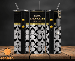 coach  tumbler wrap, coach tumbler png, coach logo , luxury tumbler wraps, logo fashion  design 25