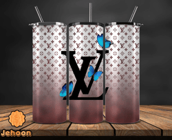 lv  tumbler wrap, lv tumbler png, lv logo, luxury tumbler wraps, logo fashion  design 52