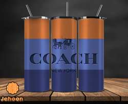 coach  tumbler wrap, coach tumbler png, coach logo, luxury tumbler wraps, logo fashion  design 128