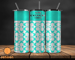 coach  tumbler wrap, coach tumbler png, coach logo, luxury tumbler wraps, logo fashion  design 130