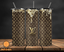 lv  tumbler wrap, lv tumbler png, lv logo, luxury tumbler wraps, logo fashion  design 142