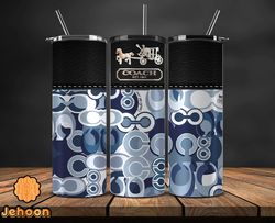 coach  tumbler wrap, coach tumbler png, coach logo, luxury tumbler wraps, logo fashion  design 148