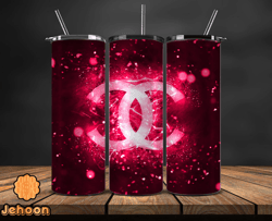 chanel  tumbler wrap, chanel tumbler png, chanel logo, luxury tumbler wraps, logo fashion  design 165