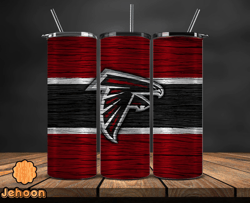 atlanta falcons nfl logo, nfl tumbler png , nfl teams, nfl tumbler wrap design 08