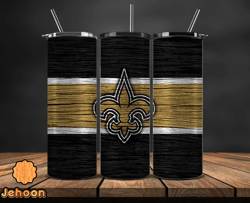 new orleans saints nfl logo, nfl tumbler png , nfl teams, nfl tumbler wrap design 12