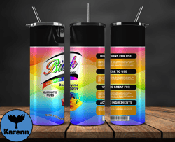 bitch spray, bitch be gone 20oz tumbler wrap png file for sublimation, rainbow bitch spray, tumbler png 02