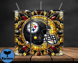 pittsburgh steelers logo nfl, football teams png, nfl tumbler wraps png design 79