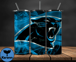 carolina panthers logo nfl, football teams png, nfl tumbler wraps png design 82