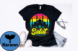 vintage salat 5 times day design