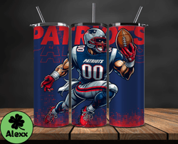 new england patriots nfl tumbler wraps, tumbler wrap png, football png, logo nfl team, tumbler design 22