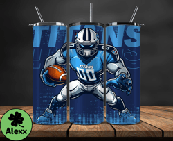 tennessee titans nfl tumbler wraps, tumbler wrap png, football png, logo nfl team, tumbler design 31