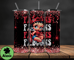 atlanta falcons tumbler wraps, nfl teams, betty boop tumbler, betty boop wrap, logo nfl png, tumbler design 15