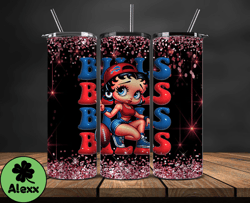 buffalo bills tumbler wraps, nfl teams, betty boop tumbler, betty boop wrap, logo nfl png, tumbler design 04