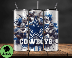 dallas cowboys logo nfl, football teams png, nfl tumbler wraps png design 03