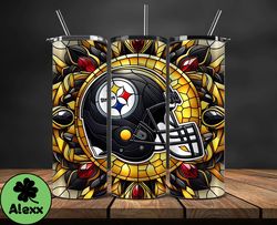 pittsburgh steelers logo nfl, football teams png, nfl tumbler wraps png design 79