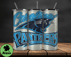 carolina panthers logo nfl, football teams png, nfl tumbler wraps png design 85