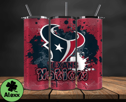 houston texans logo nfl, football teams png, nfl tumbler wraps png design 08