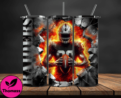 las vegas raiders cracked holetumbler wraps, , nfl logo,, nfl sports, nfl design png  24