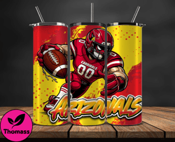 arizona cardinals tumbler wrap, nfl teams,nfl logo football, logo tumbler png design 01