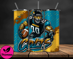 jacksonville jaguars tumbler wrap, nfl teams,nfl logo football, logo tumbler png design 15