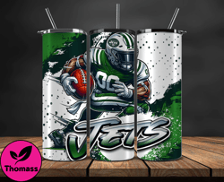 new york jets tumbler wrap, nfl teams,nfl logo football, logo tumbler png design 25