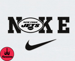 nike new york jets embroidery effect, nike svg, football team svg, nfl logo, nfl,nfl design 62