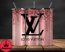 lv  tumbler wrap, lv tumbler png, lv logo , luxury tumbler wraps, logo fashion  design 08