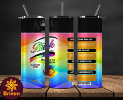 bitch spray, bitch be gone 20oz tumbler wrap png file for sublimation, rainbow bitch spray, tumbler png 02