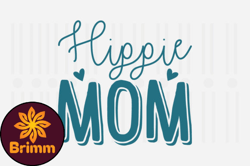 Hippie Mom,Mothers Day SVG