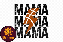 basketball mama stacked png