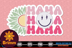 mama – mothers day sticker design