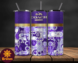 Coach  Tumbler Wrap, Coach Tumbler Png, Coach Logo, Luxury Tumbler Wraps, Logo Fashion  Design 129