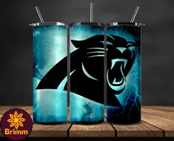 Carolina Panthers Logo NFL, Football Teams PNG, NFL Tumbler Wraps PNG Design 83