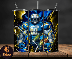 los angeles chargers tumbler wraps, logo nfl football teams png,  nfl sports logos, nfl tumbler png 18
