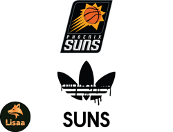 phoenix suns png, adidas nba png, basketball team png,  nba teams png ,  nba logo design 13