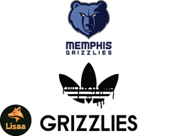 memphis grizzlies png, adidas nba png, basketball team png,  nba teams png ,  nba logo design 16