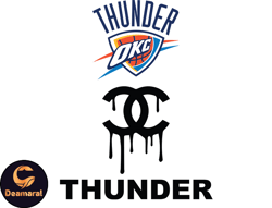 oklahoma city thunder png, chanel nba png, basketball team png,  nba teams png ,  nba logo design 04