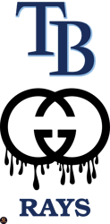 Tampa Bay Rays PNG, Gucci MLB PNG, Baseball Team PNG,  MLB Teams PNG ,  MLB Logo Design 44