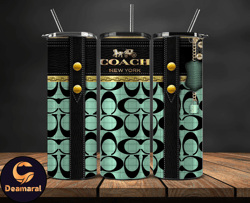 coach  tumbler wrap, coach tumbler png, coach logo, luxury tumbler wraps, logo fashion  design 97