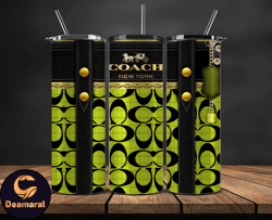 Coach  Tumbler Wrap, Coach Tumbler Png, Coach Logo, Luxury Tumbler Wraps, Logo Fashion  Design 98