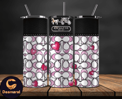 coach  tumbler wrap, coach tumbler png, coach logo, luxury tumbler wraps, logo fashion  design 132