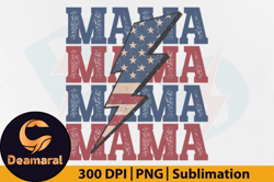 mama 4th of july png, mom patriotic, usa design 36