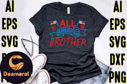 4th of july typography t-shirt design design 40