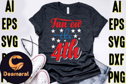 4th of july typography t-shirt design design 44