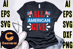 4th of july typography t-shirt design design 46