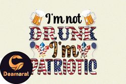 im not drunk im patriotic design 73