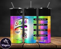 bitch spray, bitch be gone 20oz tumbler wrap png file for sublimation, rainbow bitch spray, tumbler png 17