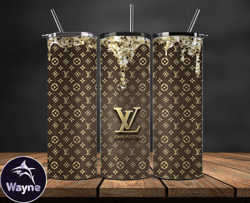 LV  Tumbler Wrap, Lv Tumbler Png, Lv Logo, Luxury Tumbler Wraps, Logo Fashion  Design 142